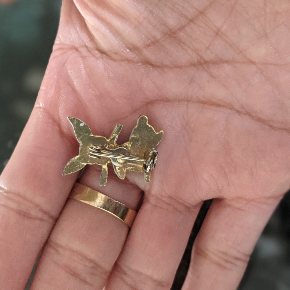 Vtg Rabbit Pin - Picture 2 of 2